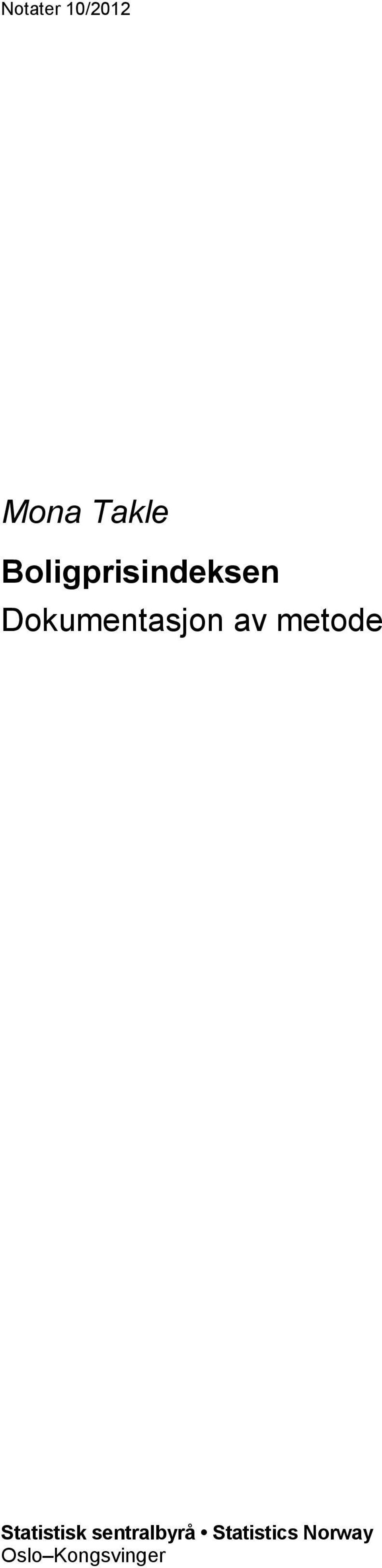 Statistisk sentralbyrå