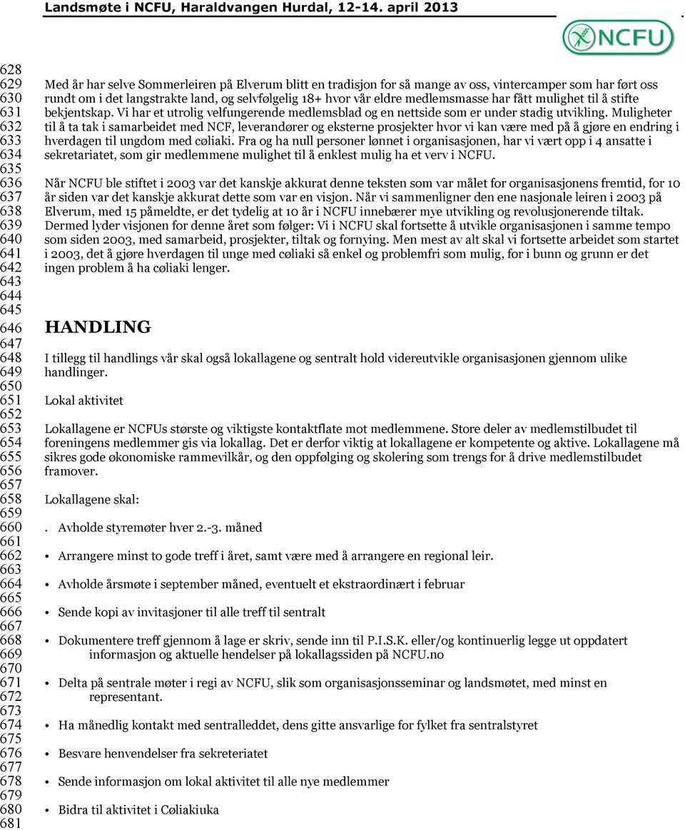 hvor vår eldre medlemsmasse har fått mulighet til å stifte bekjentskap. Vi har et utrolig velfungerende medlemsblad og en nettside som er under stadig utvikling.