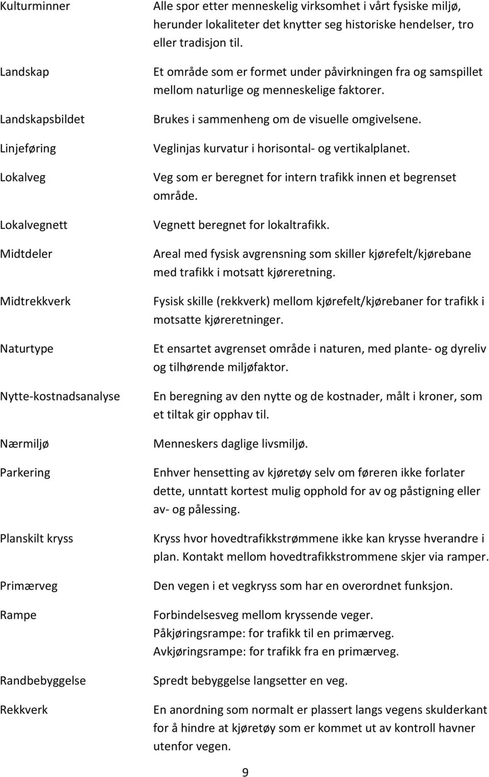 Et område som er formet under påvirkningen fra og samspillet mellom naturlige og menneskelige faktorer. Brukes i sammenheng om de visuelle omgivelsene.