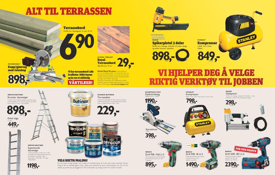 Resultatet er en ekstra pen trelastkvalitet med lang levetid, mindre sprekkdannelser og farger som holder seg lenge.