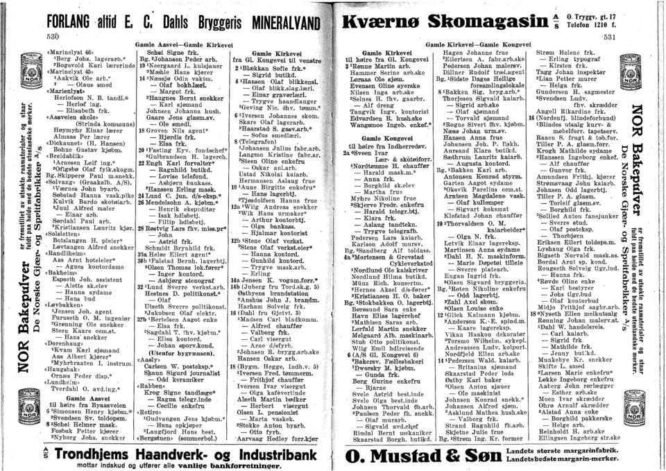 «Breidalblik» 1 Arnesen Leif ing.* 2 0figsibø Olaf fylk.skogm Bg. Skipper» Paul m.snekk «Solvaag» (Graafcalb. A/S). ' Væ-rnes John byart). Søibstad Banna vask.pike Kulvik Bardo skotøiarb.