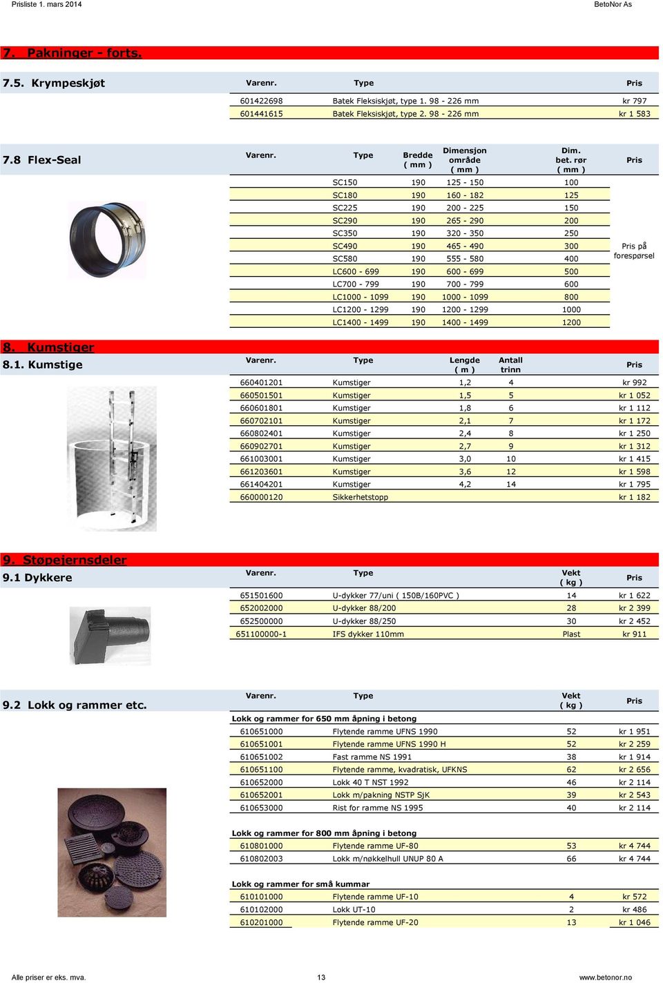 rør SC150 190 125-150 100 SC180 190 160-182 125 SC225 190 200-225 150 SC290 190 265-290 200 SC350 190 320-350 250 SC490 190 465-490 300 SC580 190 555-580 400 LC600-699 190 600-699 500 LC700-799 190