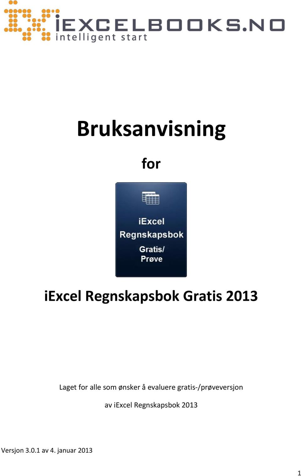 evaluere gratis-/prøveversjon av iexcel