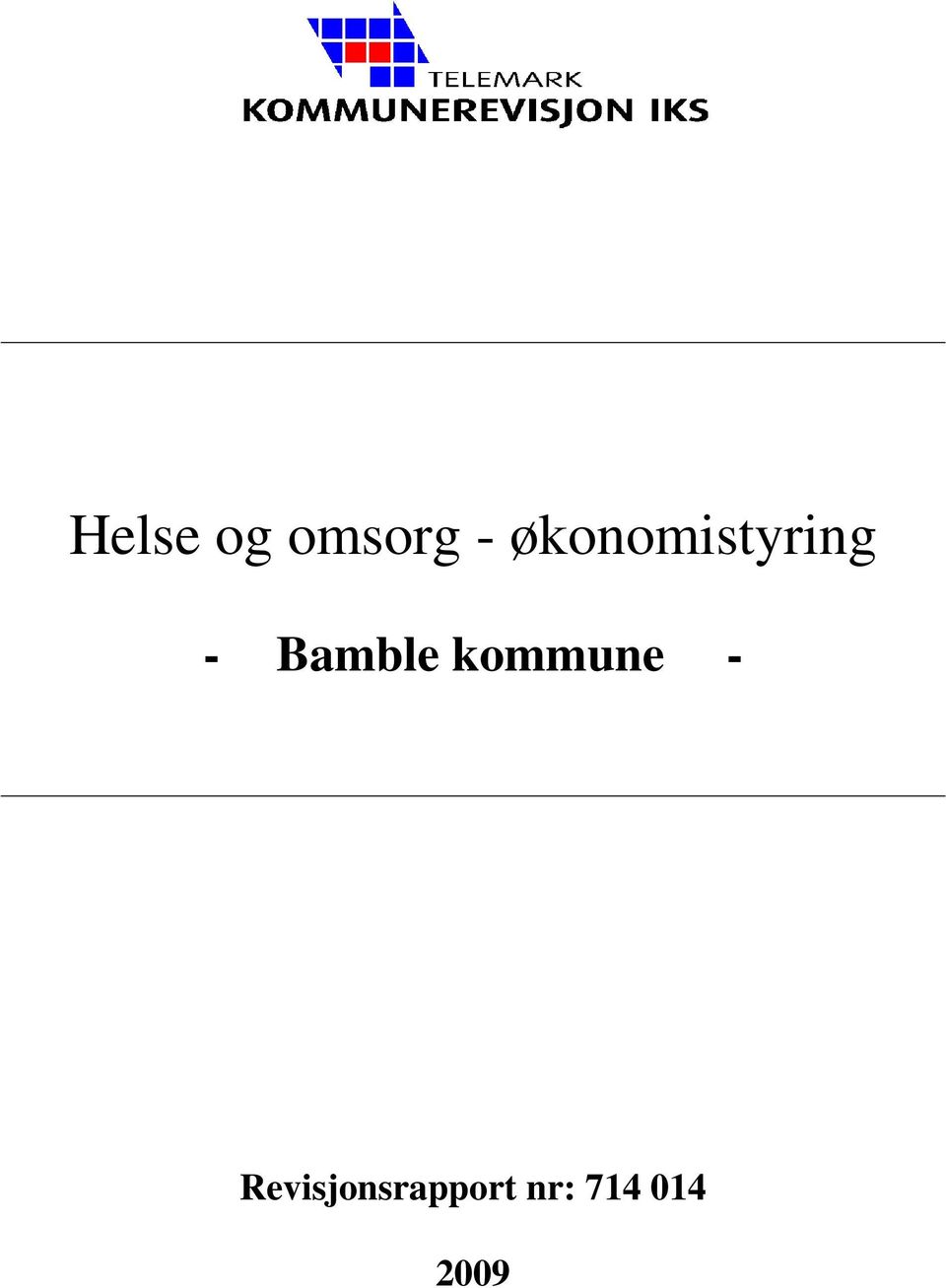 Bamble kommune -