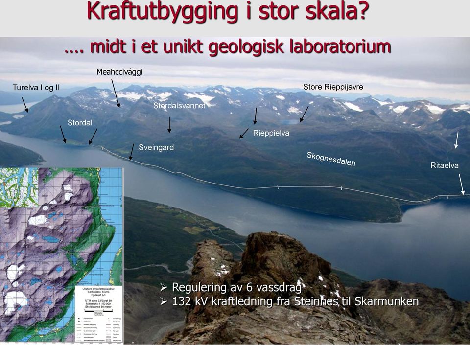 Turelva I og II Store Rieppijavre Stordal Stordalsvannet