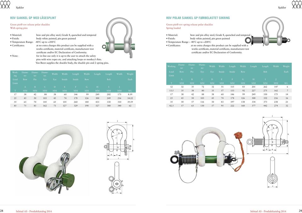 can be supplied with a works certificate, material certificate, manufacturer test certificate and/or EC Declaration of Conformity.