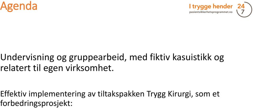 virksomhet.