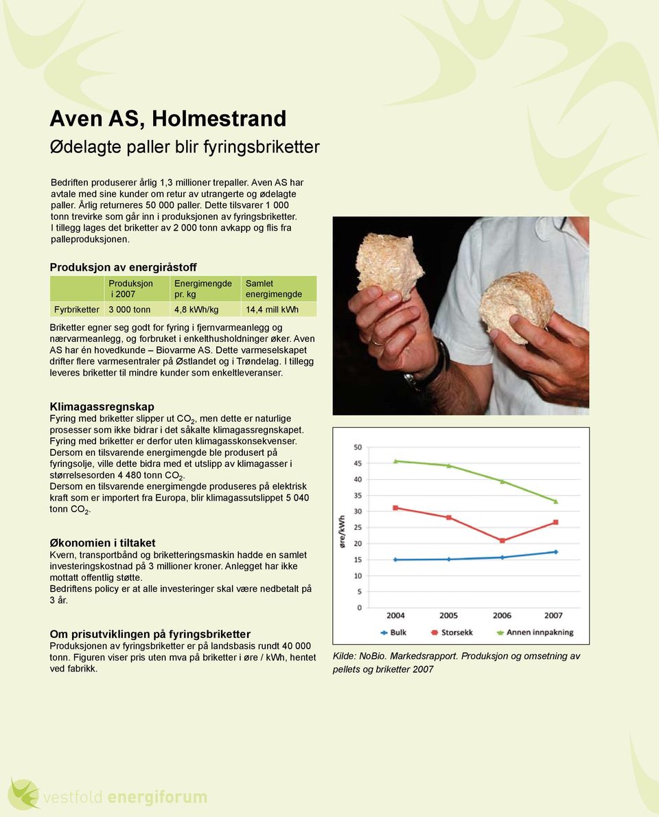 Produksjon av energiråstoff Produksjon i 2007 Energimengde pr.