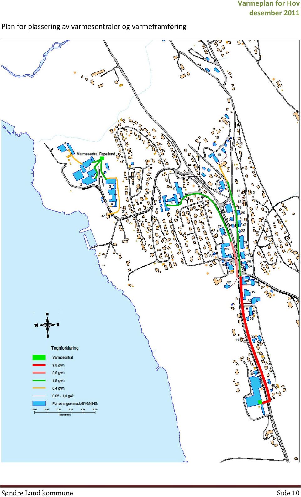 varmeframføring Varmeplan