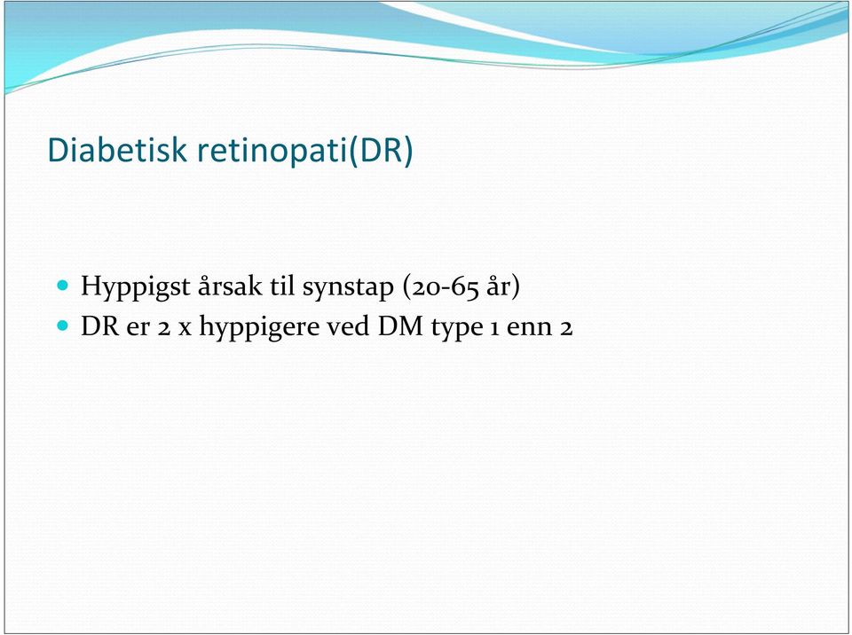 synstap (20 65 år) DR er