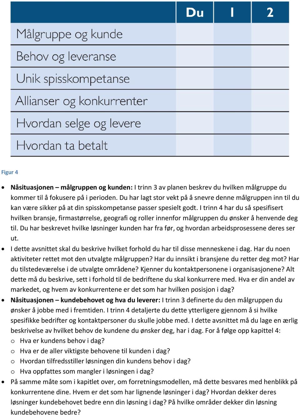 I trinn 4 har du så spesifisert hvilken bransje, firmastørrelse, geografi og roller innenfor målgruppen du ønsker å henvende deg til.