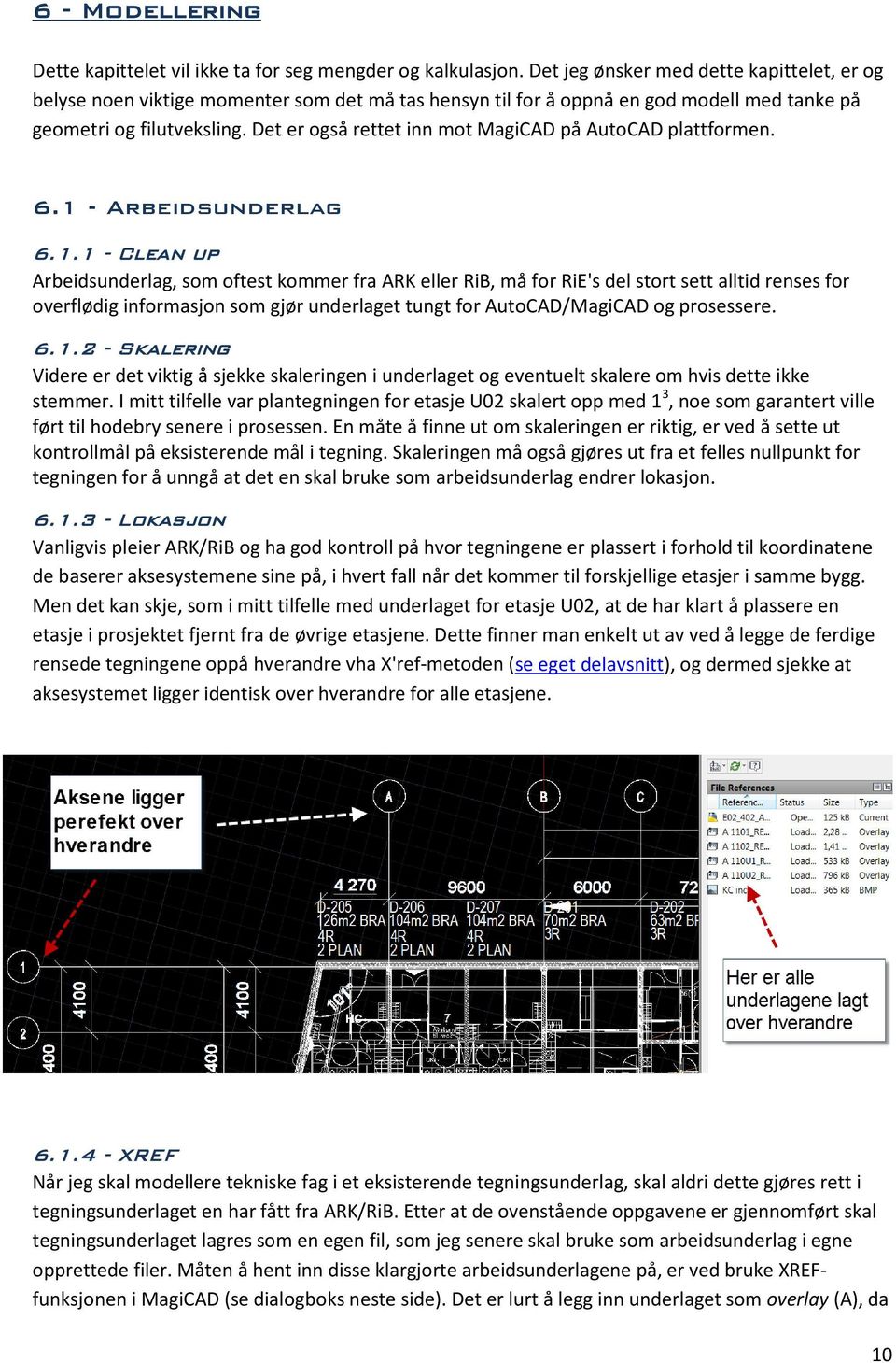 Det er også rettet inn mot MagiCAD på AutoCAD plattformen. 6.1 