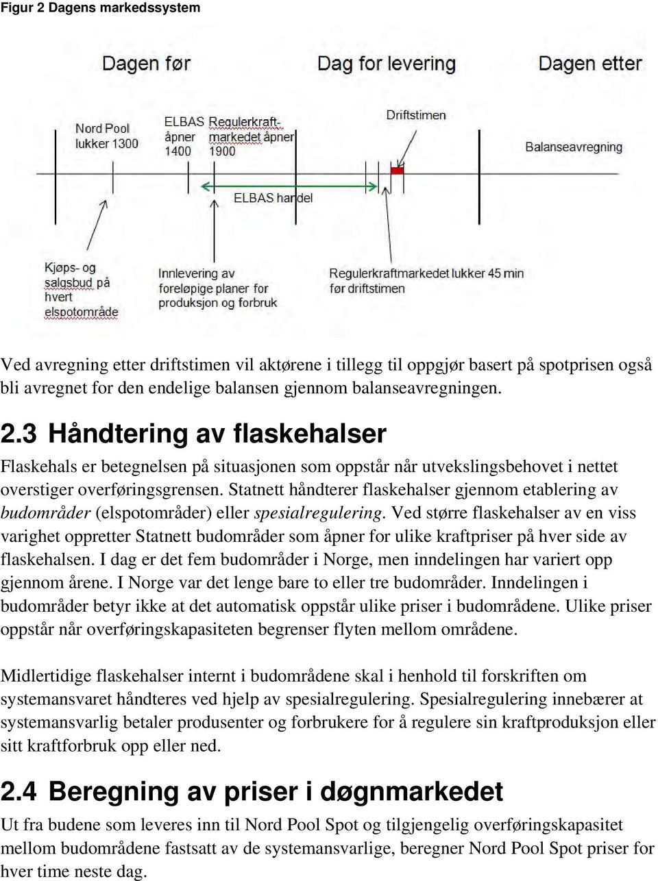 Ved større flaskehalser av en viss varighet oppretter Statnett budområder som åpner for ulike kraftpriser på hver side av flaskehalsen.