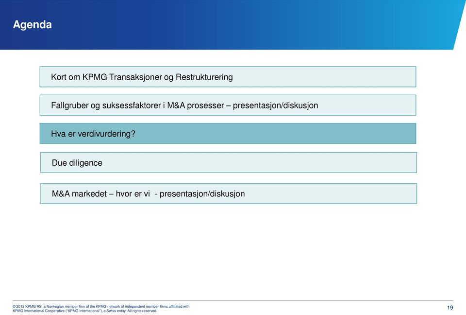 presentasjon/diskusjon Hva er verdivurdering?