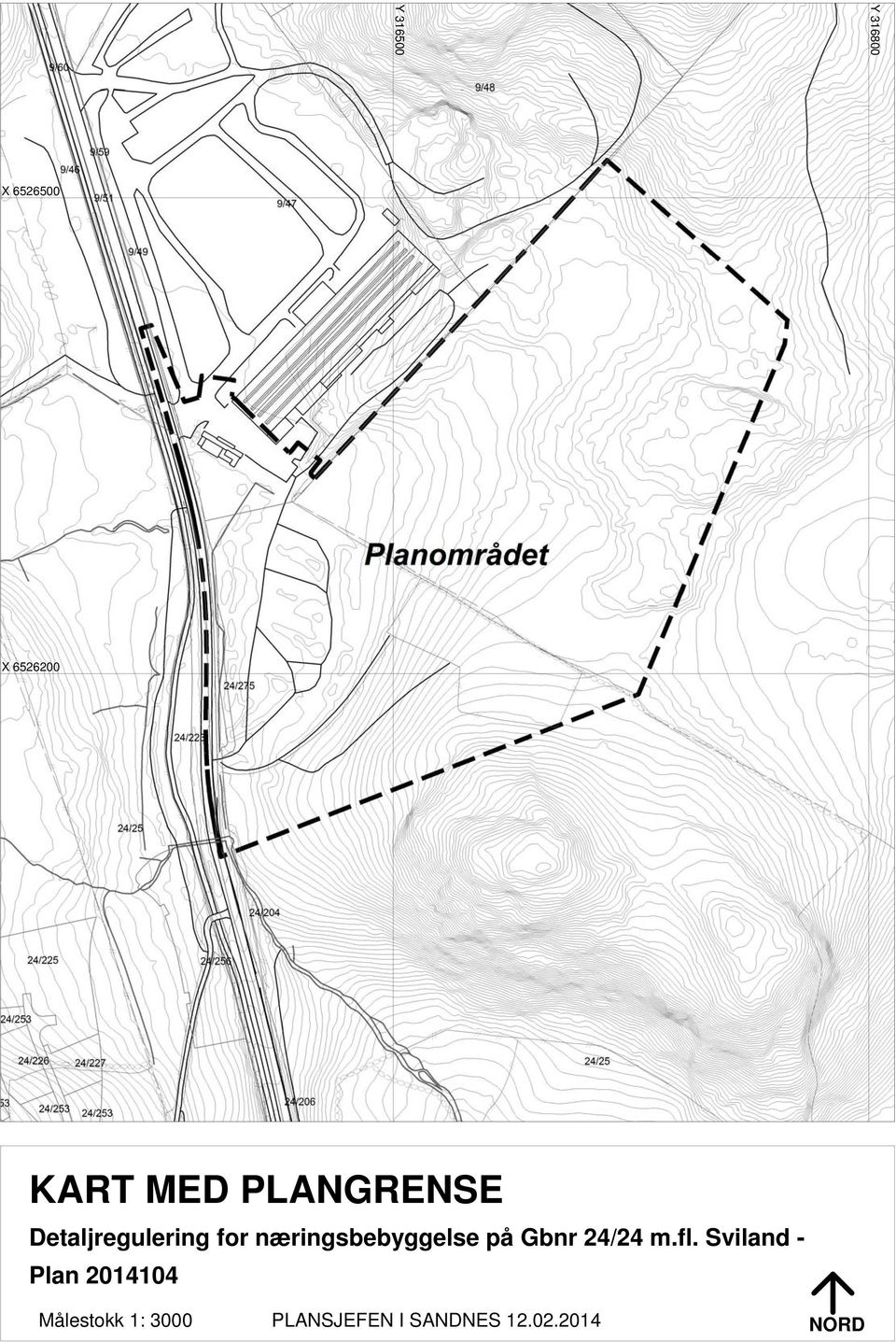 næringsbebyggelse på Gbnr 24/24 m.fl.