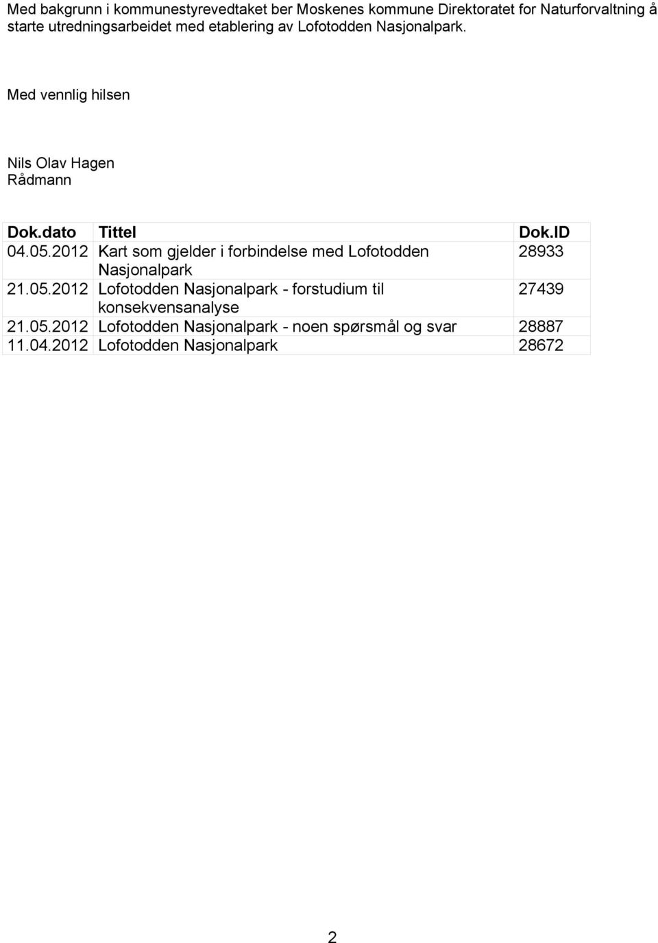 212 Kart som gjelder i forbindelse med Lofotodden 28933 Nasjonalpark 21.5.