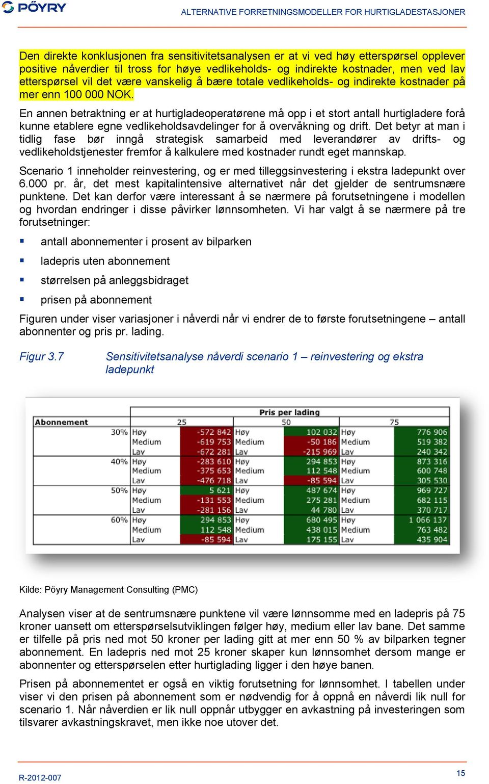 En annen betraktning er at hurtigladeoperatørene må opp i et stort antall hurtigladere forå kunne etablere egne vedlikeholdsavdelinger for å overvåkning og drift.