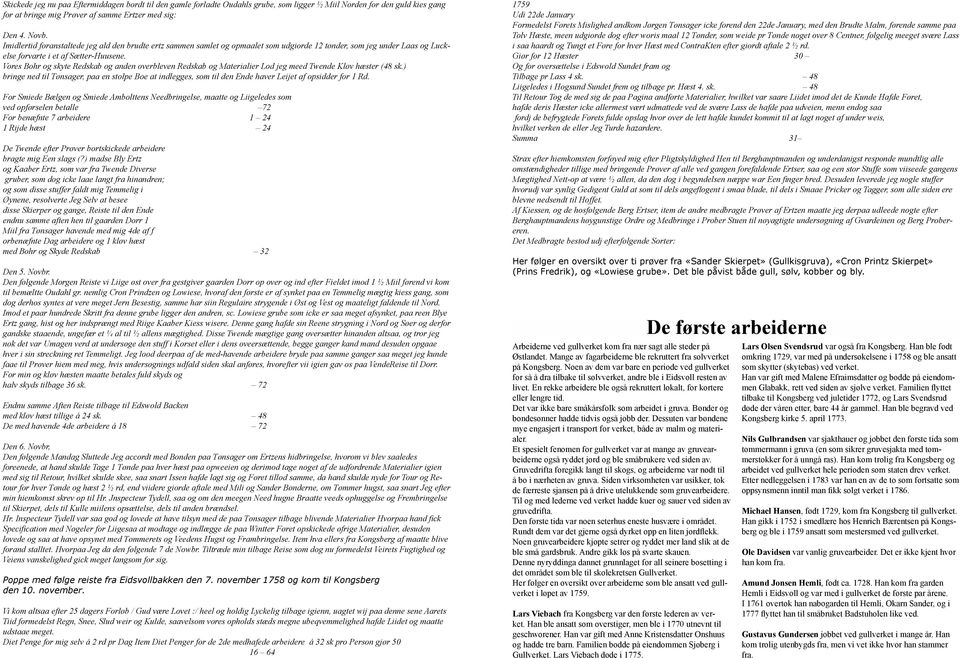 Vores Bohr og skyte Redskab og anden overbleven Redskab og Materialier Lod jeg meed Twende Kløv hæster (48 sk.