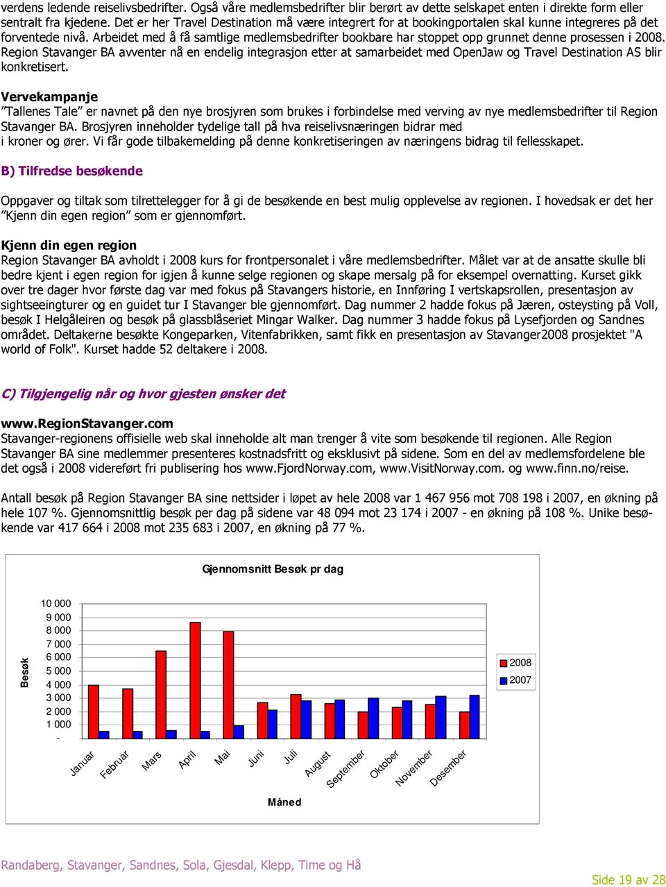 Arbeidet med å få samtlige medlemsbedrifter bookbare har stoppet opp grunnet denne prosessen i 2008.