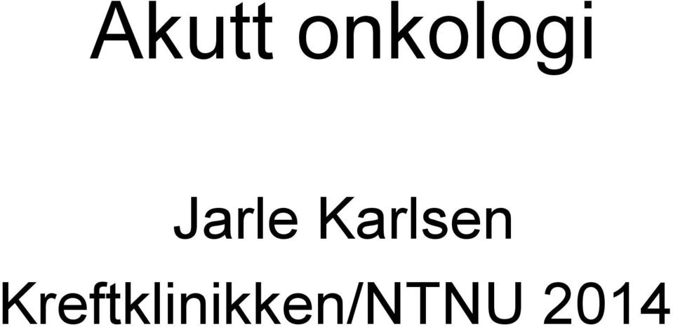 Jarle Karlsen