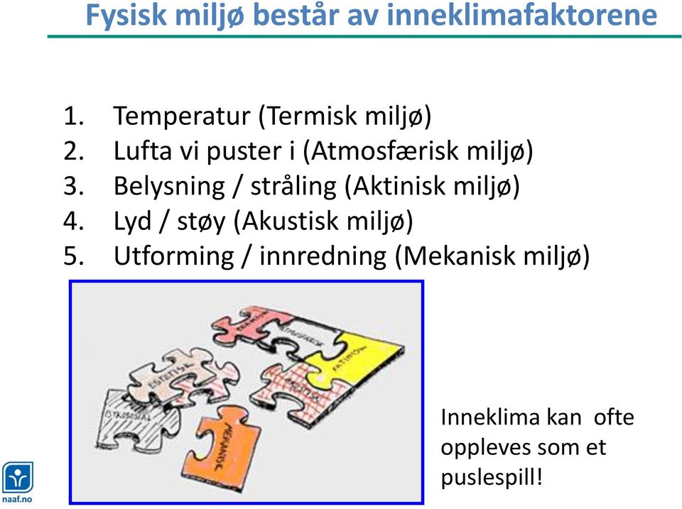 Lufta vi puster i (Atmosfærisk miljø) 3.