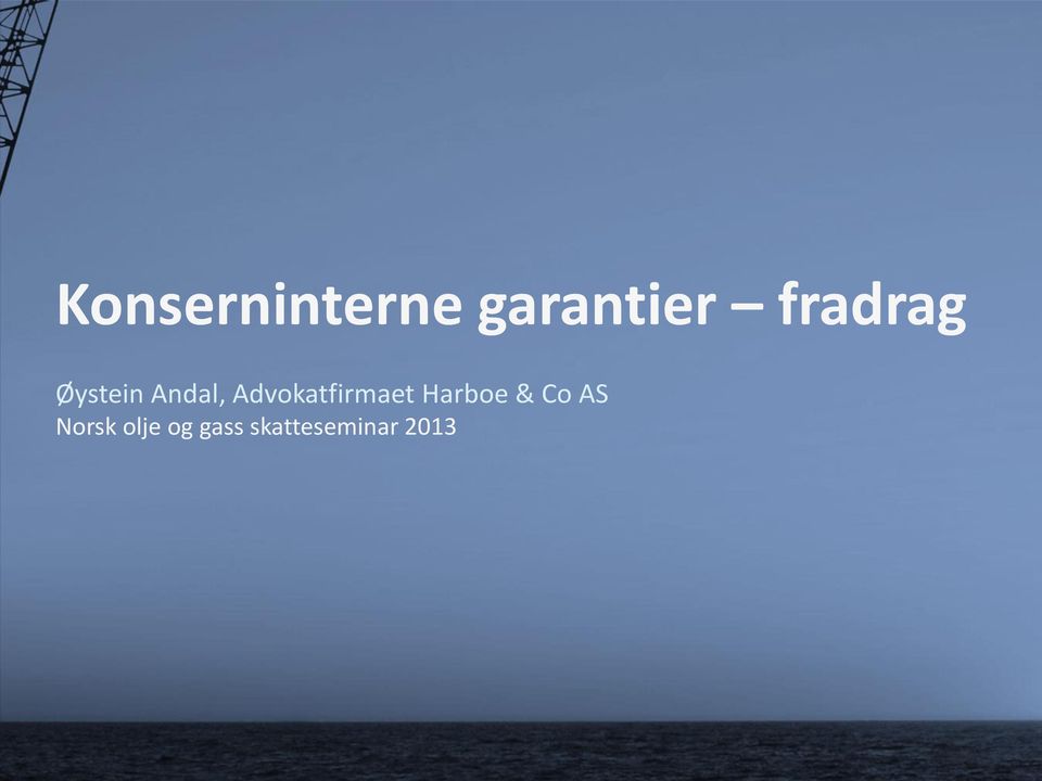 Advokatfirmaet Harboe & Co