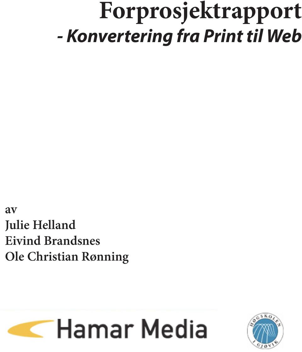 Web av Julie Helland