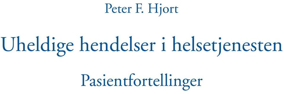 hendelser i