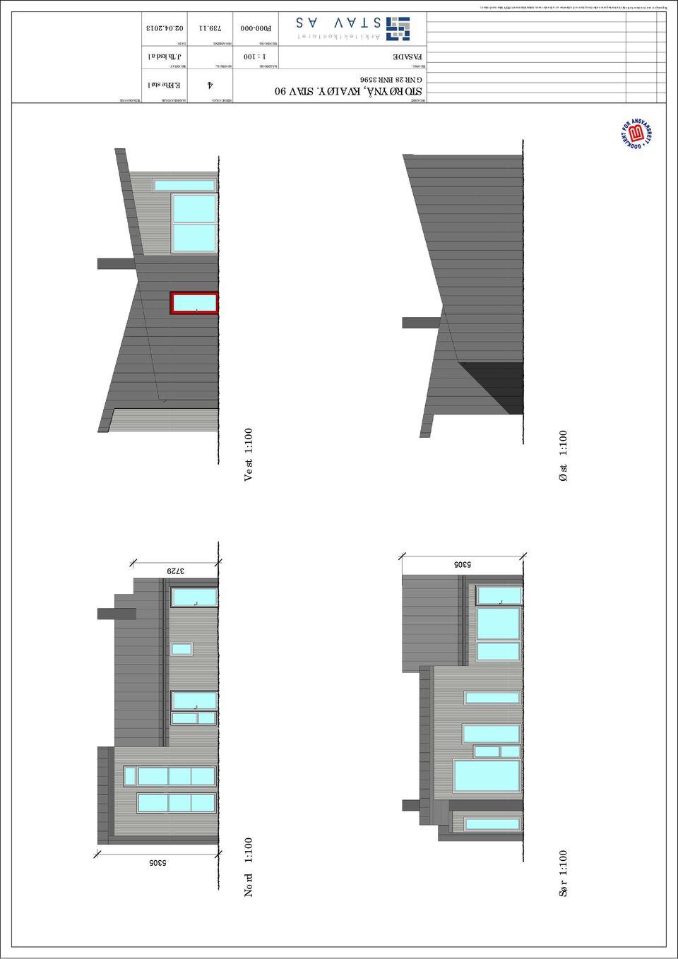 STAV 90 GNR 28 BNR 3596 FERDIGGRAD: SAKSBEHANDLER: 4 E.