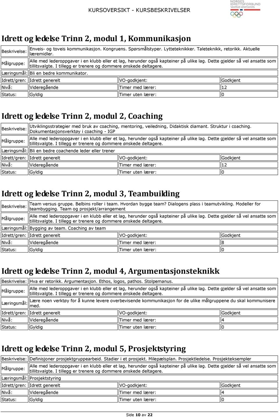 Dokumentasjonsverktøy i coaching - IGP Bli en bedre coachende leder eller trener Nivå: Videregående Timer med lærer: 12 Idrett og ledelse Trinn 2, modul 3, Teambuilding Team versus gruppe.