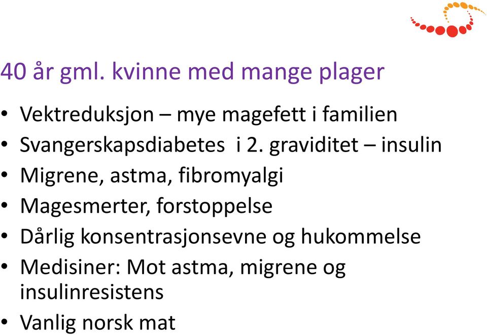 Svangerskapsdiabetes i 2.