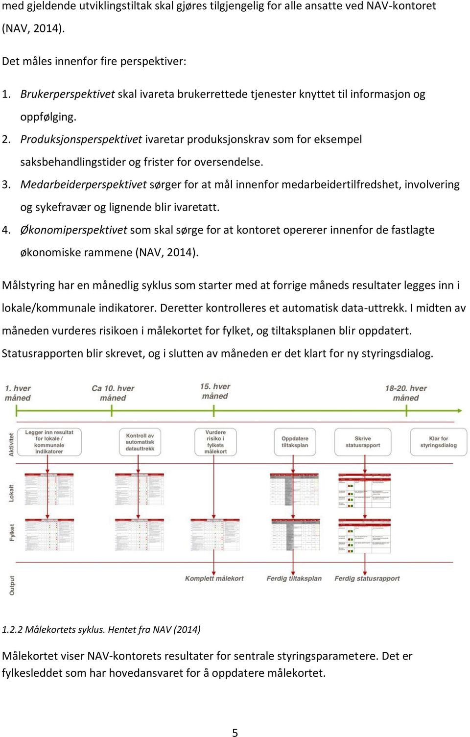 Produksjonsperspektivet ivaretar produksjonskrav som for eksempel saksbehandlingstider og frister for oversendelse. 3.