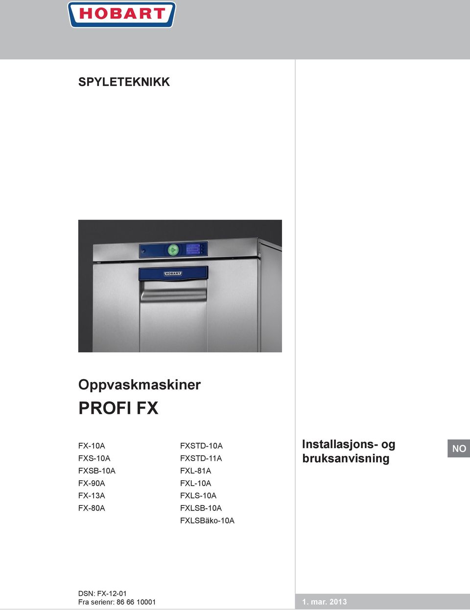 bruksanvisning NO FX-90A FXL-10A FX-13A FXLS-10A FX-80A