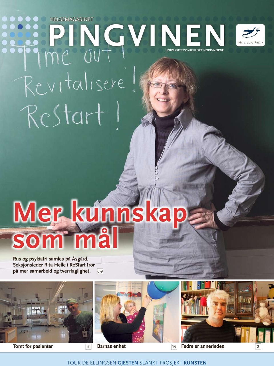 Seksjonsleder Rita Helle i ReStart tror på mer samarbeid og tverrfaglighet.