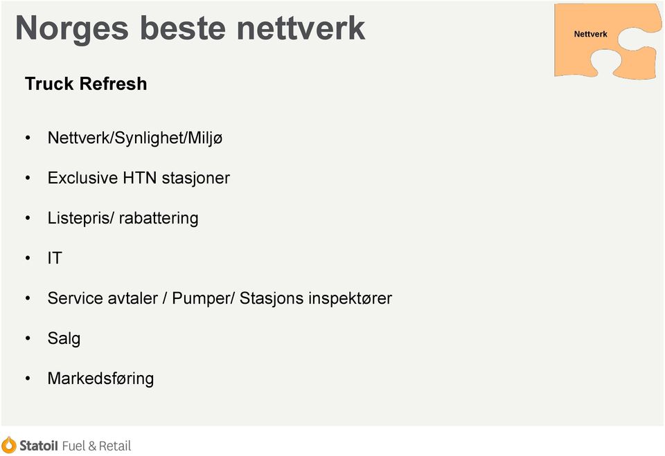 stasjoner Listepris/ rabattering IT Service