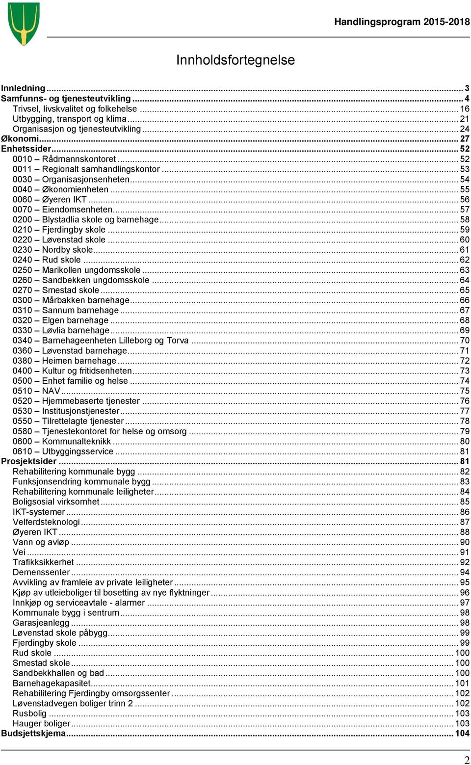 .. 57 0200 Blystadlia skole og barnehage... 58 0210 Fjerdingby skole... 59 0220 Løvenstad skole... 60 0230 Nordby skole... 61 0240 Rud skole... 62 0250 Marikollen ungdomsskole.