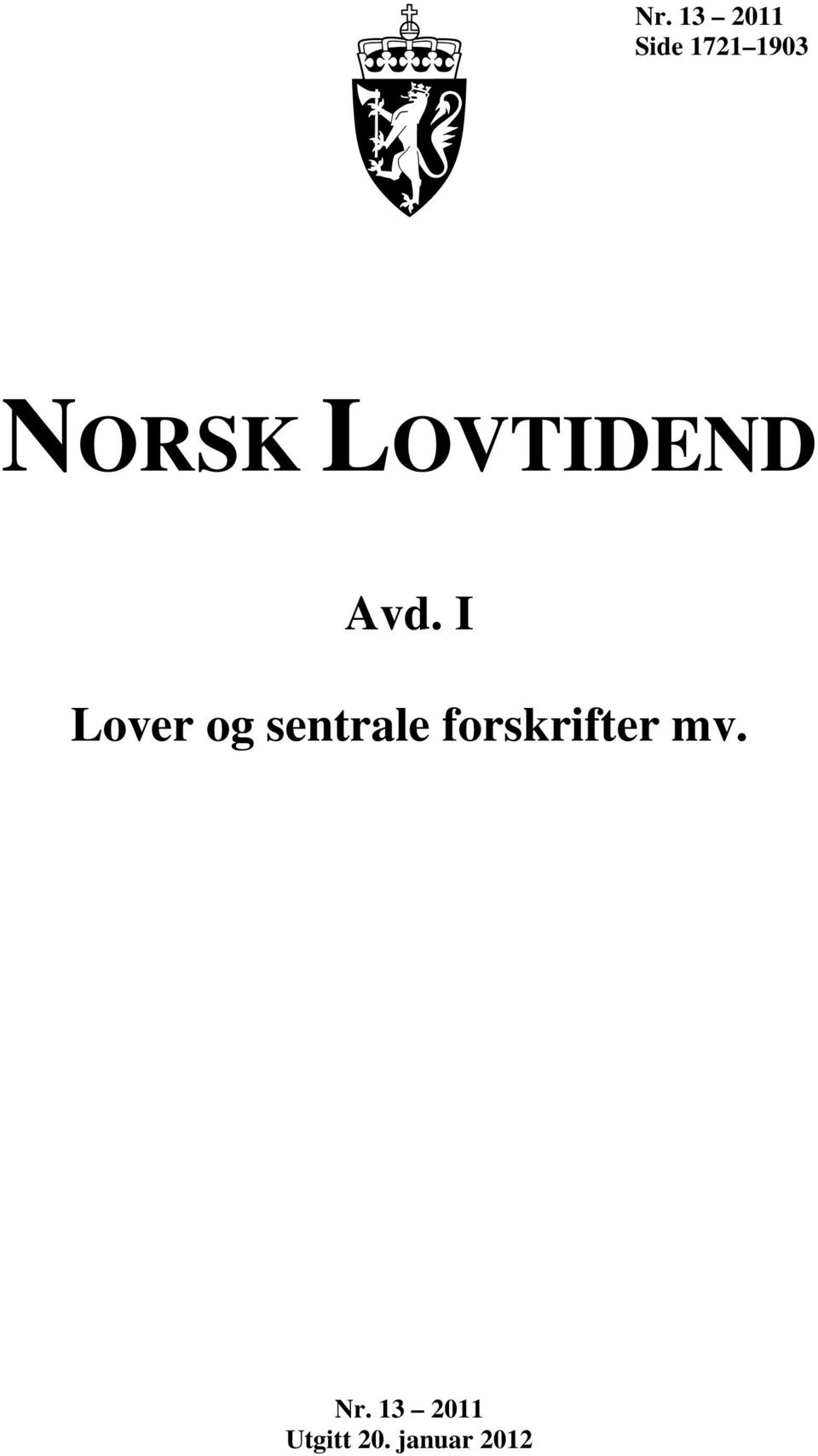 I Lover og sentrale