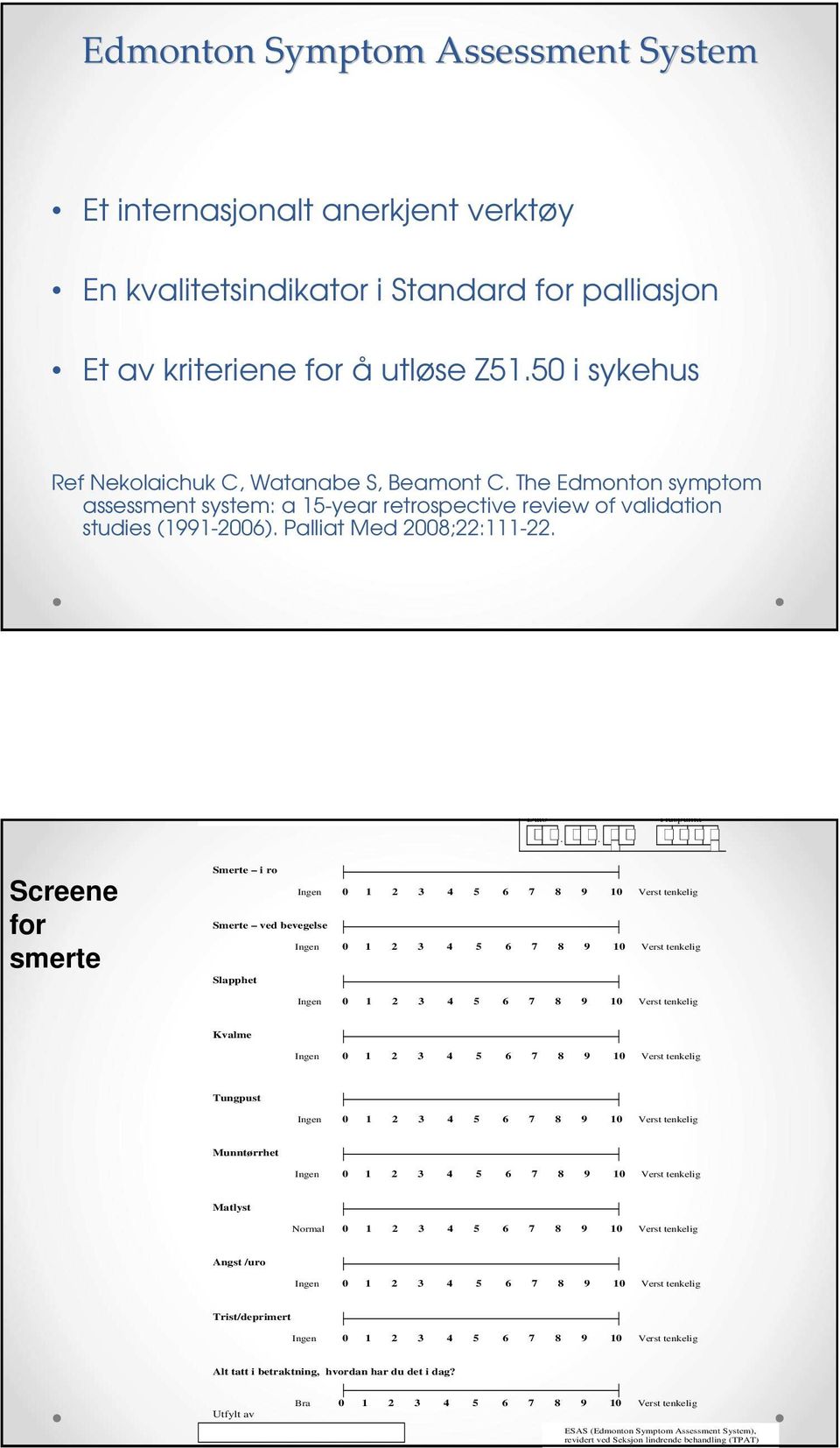 Dato Tidspunkt.