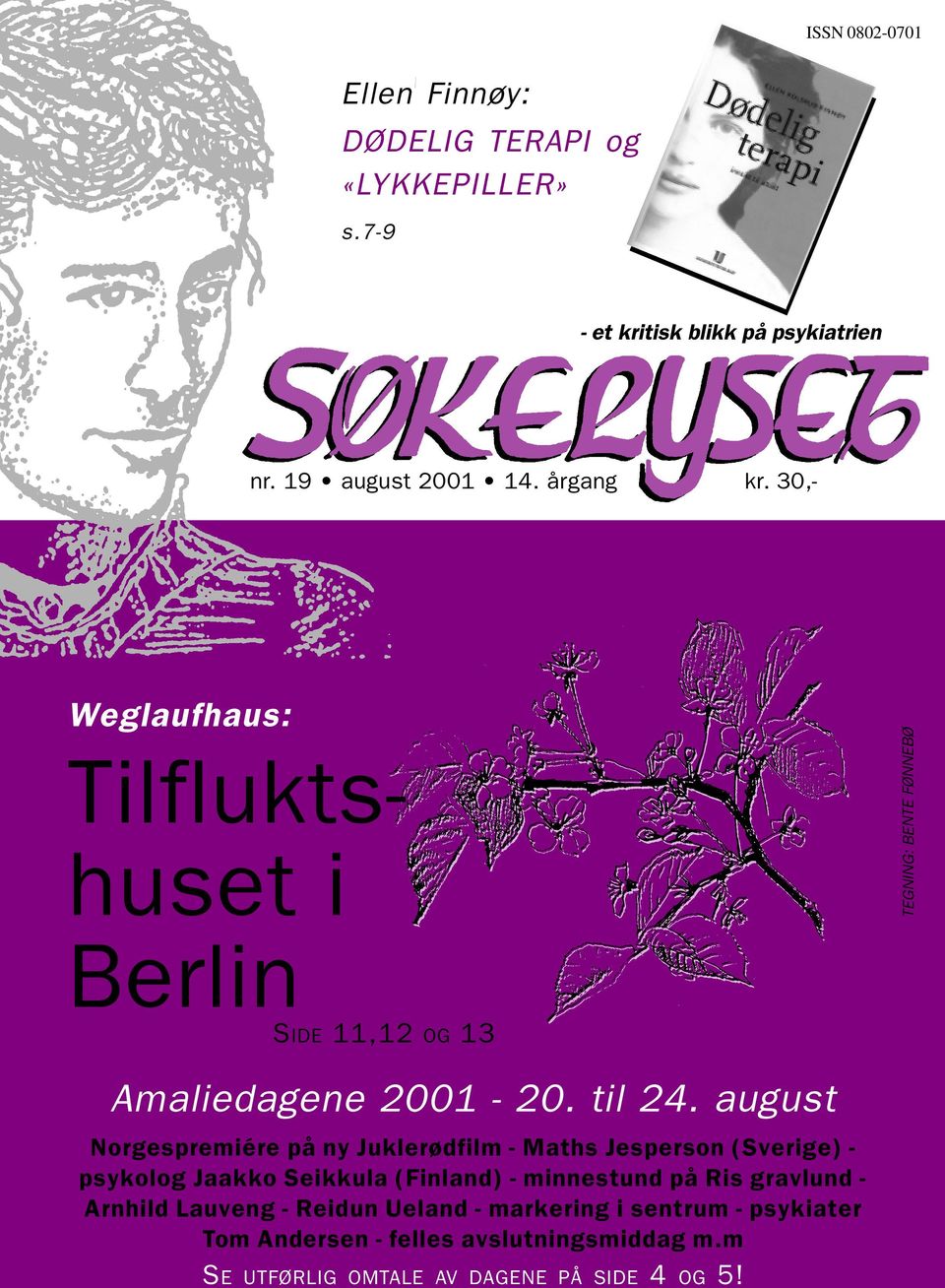 30,- Tilfluktshuset i Berlin SIDE 11,12 OG 13 Amaliedagene 2001-20. til 24.