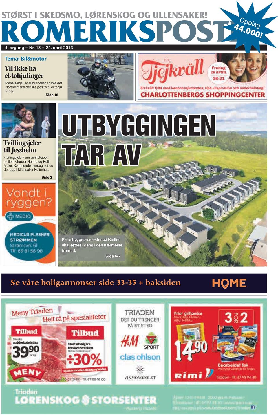 el-tohjulinger. Side 18 Tvillingsjeler til Jessheim «Tvillingsjeler» om vennskapet mellom Gunvor Hofmo og Ruth Maier.