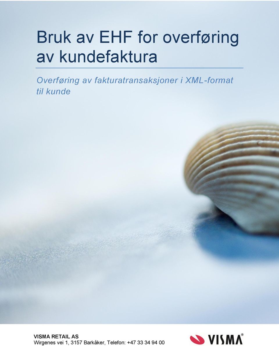 kundefaktura Overføring