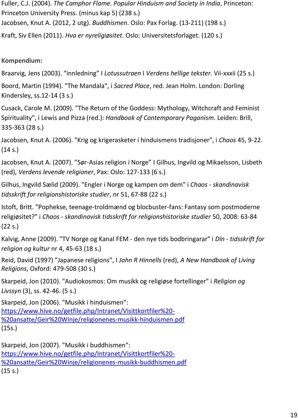 innledning I Lotussutraen I Verdens hellige tekster. Vii-xxxii (25 s.) Boord, Martin (1994). "The Mandala", i Sacred Place, red. Jean Holm. London: Dorling Kindersley, ss.12-14 (3 s.