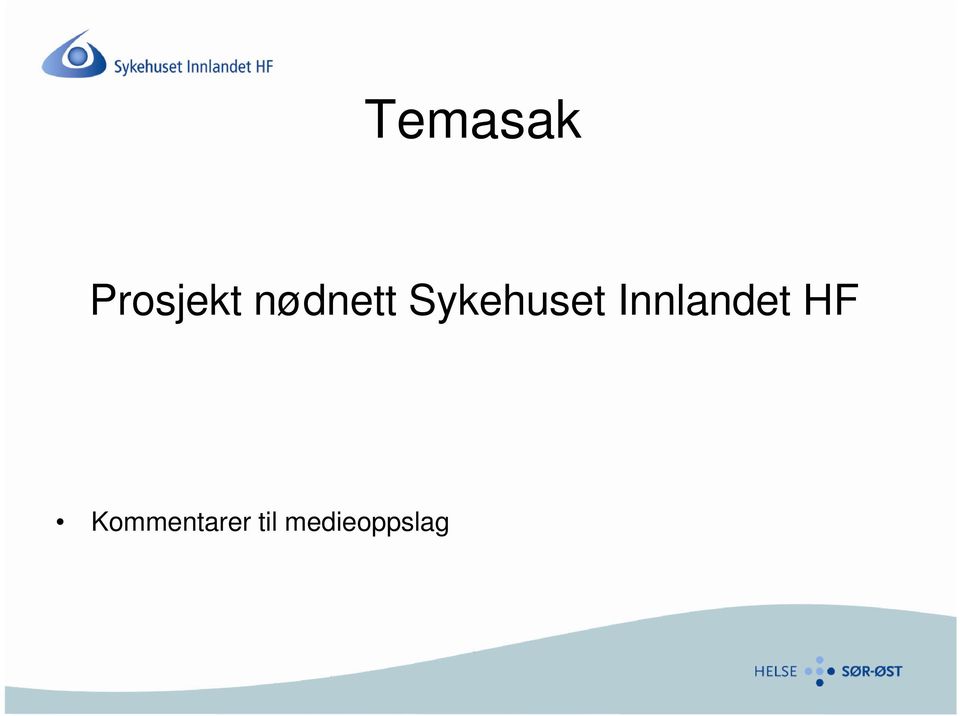 Innlandet HF