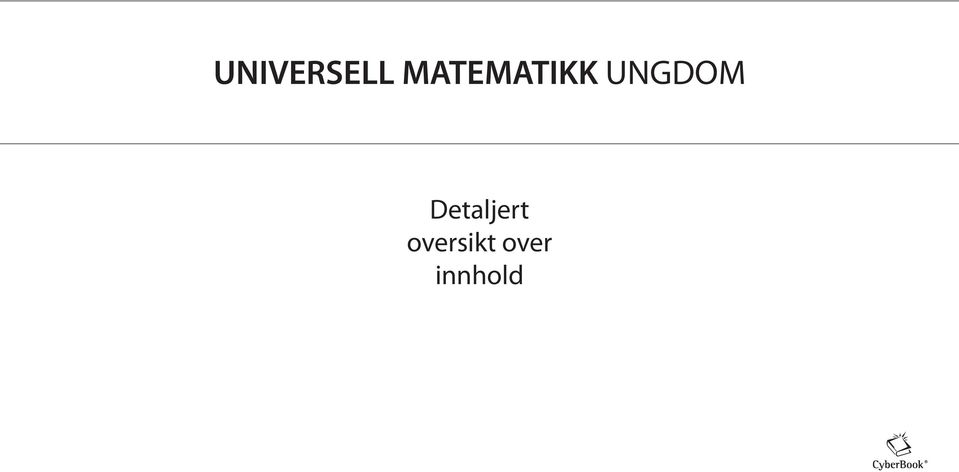 UNGDOM