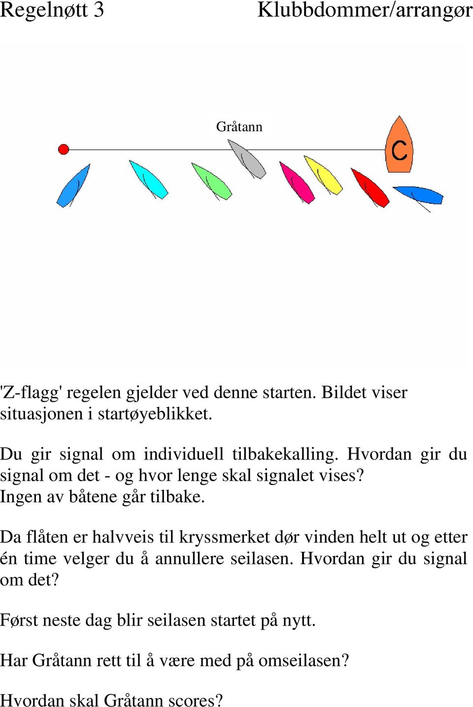 Ingen av båtene går tilbake.