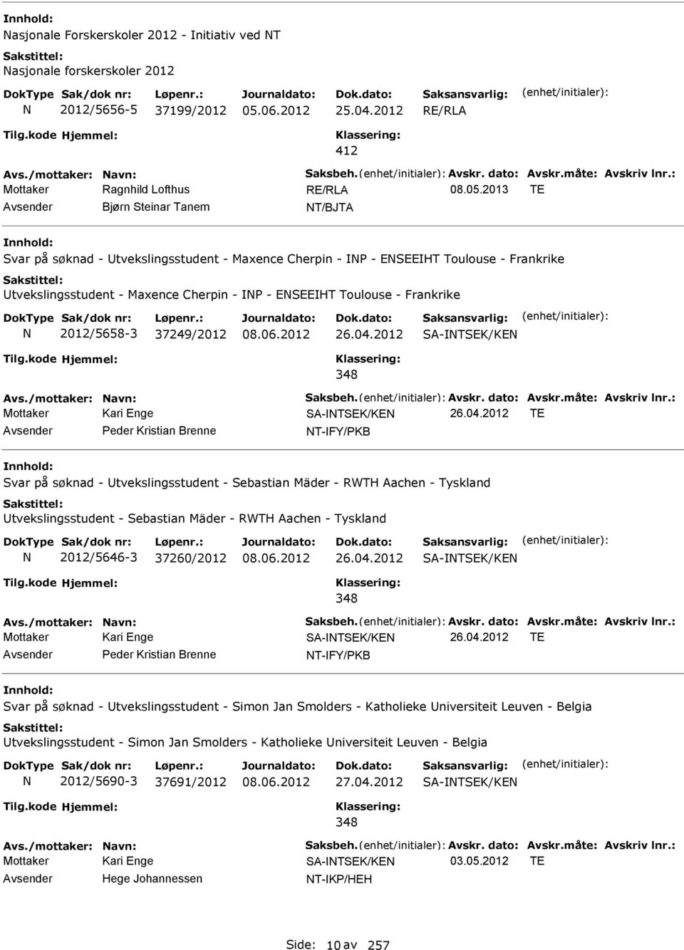 Frankrike 2012/5658-3 37249/2012 26.04.