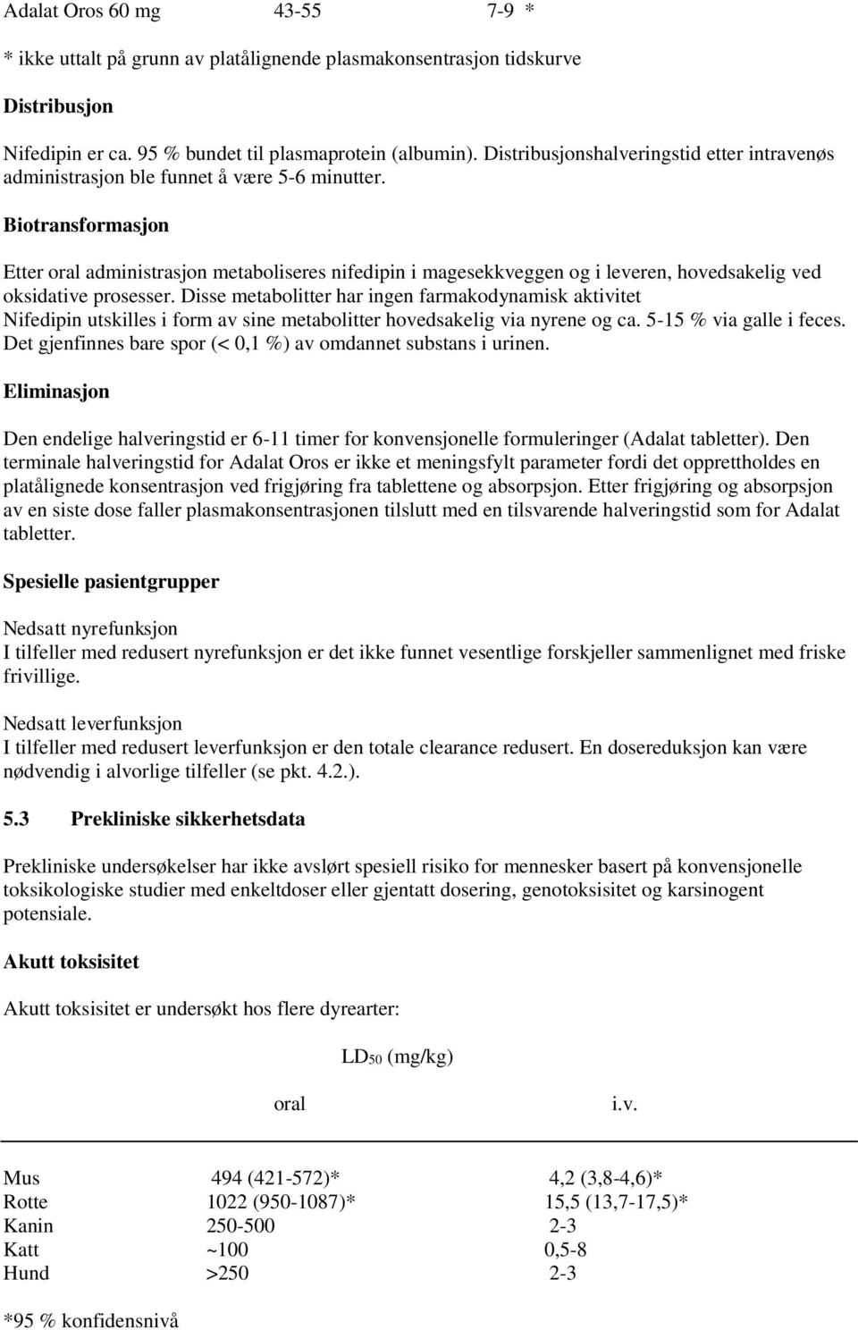 Biotransformasjon Etter oral administrasjon metaboliseres nifedipin i magesekkveggen og i leveren, hovedsakelig ved oksidative prosesser.