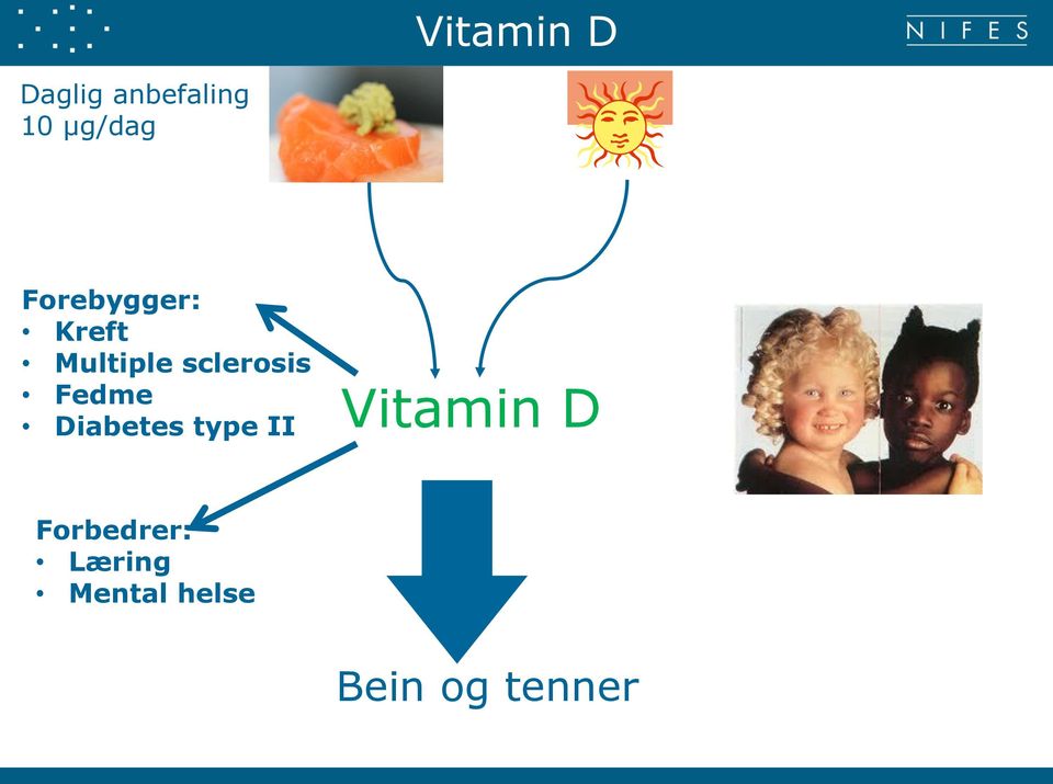 Fedme Diabetes type II Vitamin D