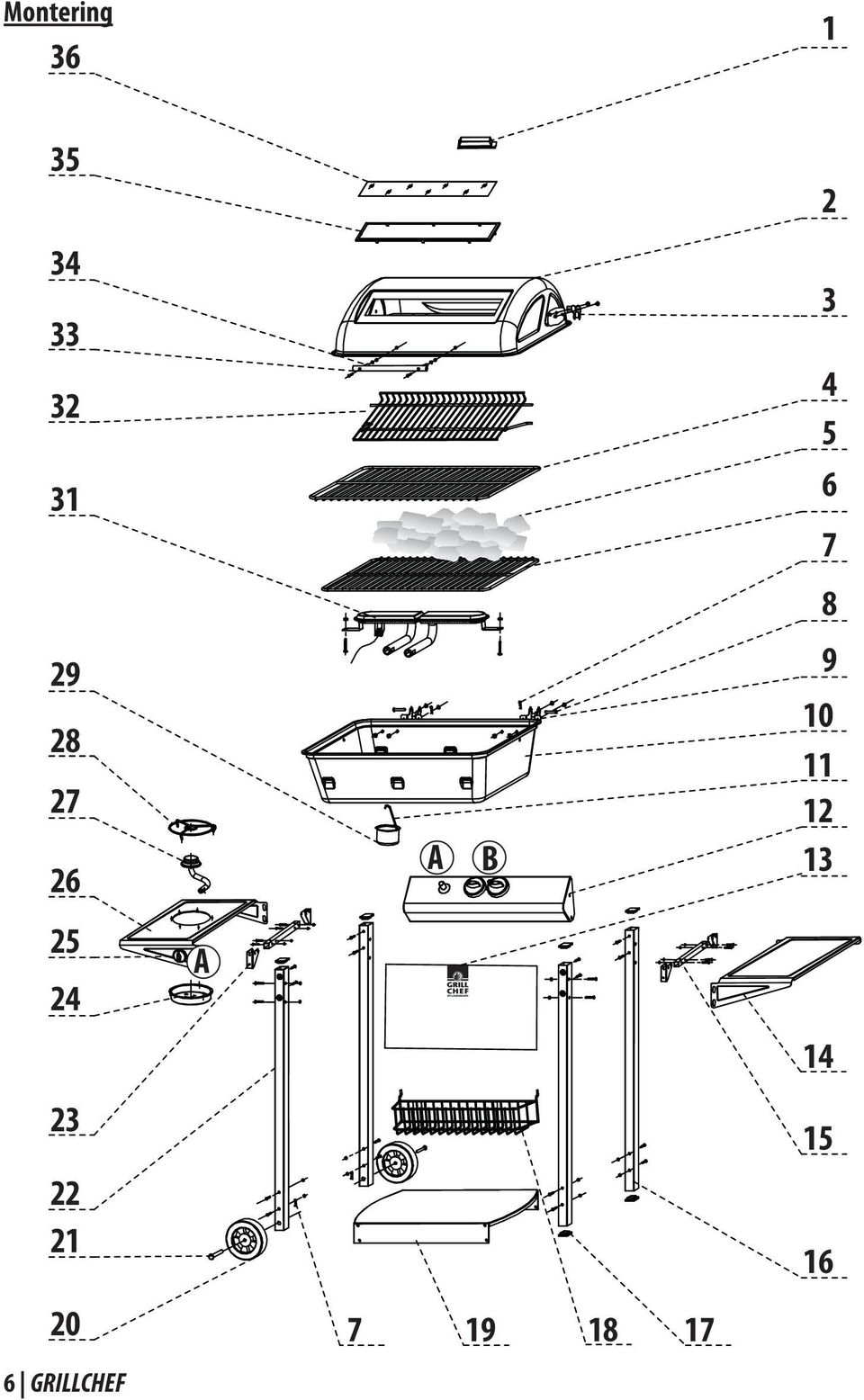 10 11 12 13 25 24 A 14 23 15