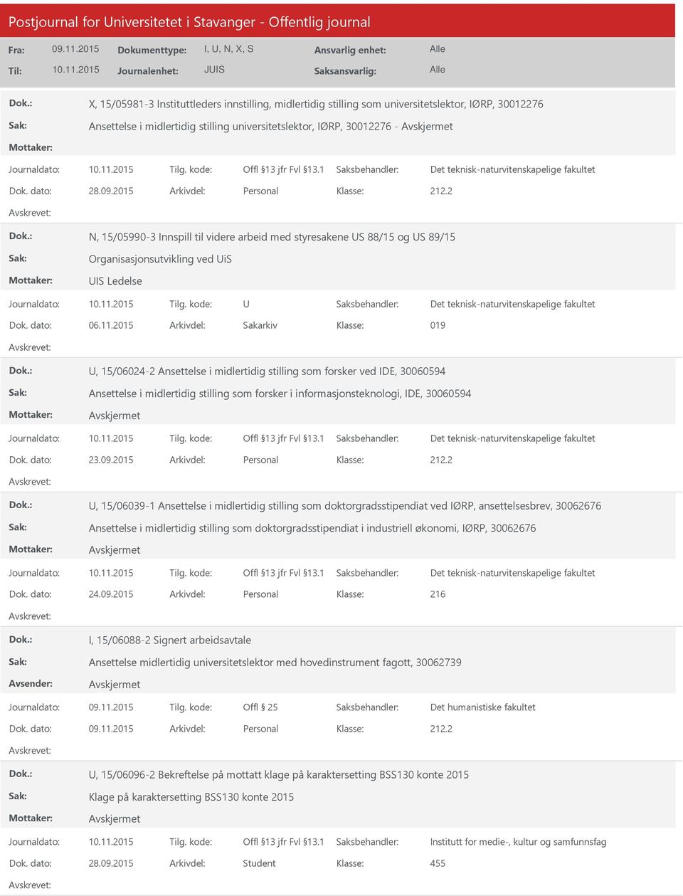 2015 Arkivdel: Personal N, 15/05990-3 Innspill til videre arbeid med styresakene S 88/15 og S 89/15 Organisasjonsutvikling ved is IS Ledelse Dok. dato: 06.11.